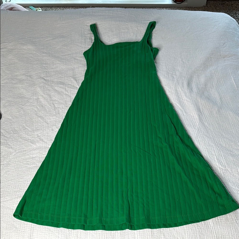 Green tank Dress